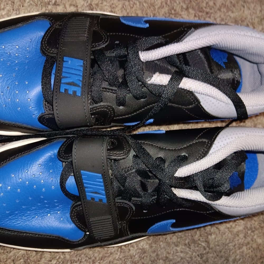 Nike Black and Blue Athletic Shoes